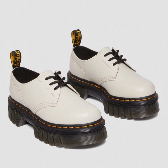 Dr. Martens Shoes - NWT DR. MARTENS AUDRICK NAPPA LEATHER PLATFORM